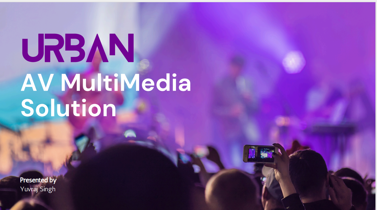 Event AV Solutions by URBANAV Mumbai